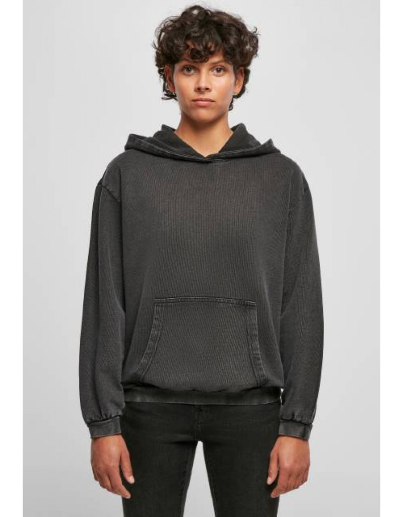 Pulover cu glugă pentru femei „Spălare acidă”